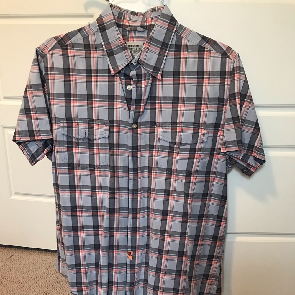 Mossimo Men’s Plaid Short Sleeve